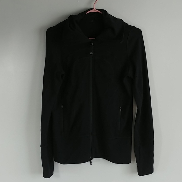 Lululemon Women's Black Full Zip Hoodie Jacket Sz6